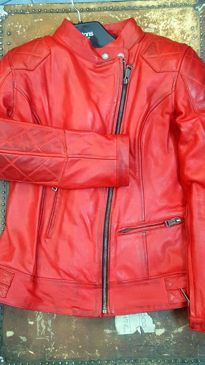 chaqueta KS70 Hellstons rojo