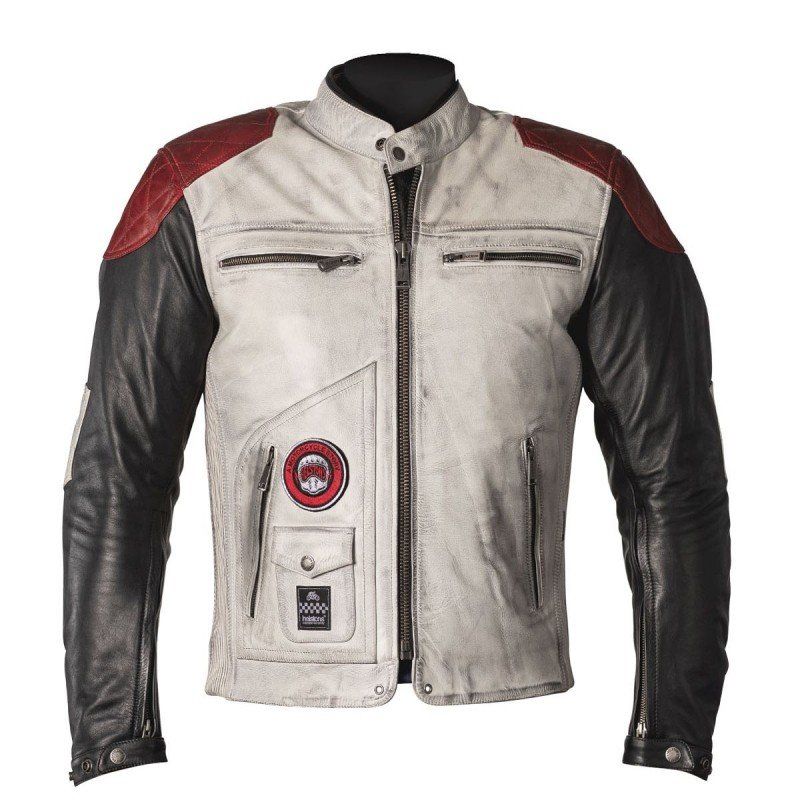 chaqueta helstons tracker white