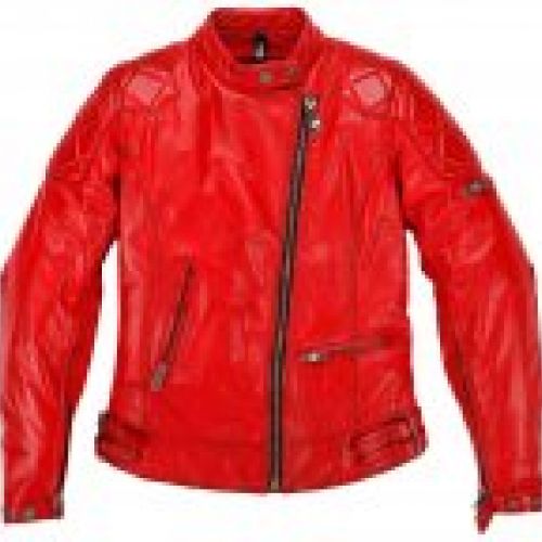 Helstons KS70 Lady Blouson KS 70 Girl Cow Rag Red A ml