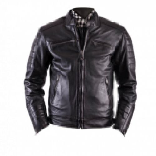 Chaqueta hombre HELSTONS Cruiser Cuir Rag noir