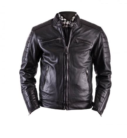 Chaqueta De Moto De Cuero - Chaqueta Cuero Moto Hombre - Leather