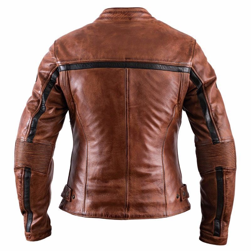 Chaqueta De Moto De Cuero - Chaqueta Cuero Moto Hombre - Leather