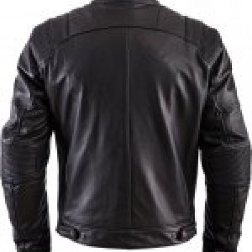 Chubasquero de Moto para Hombre FURYGAN (XL - Cuero - Negro)