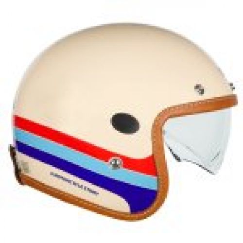 casque jet helstons mora beige s120