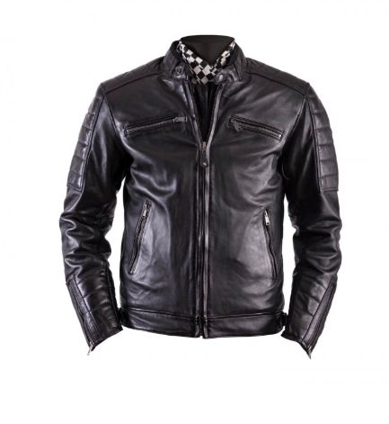 Chaqueta hombre HELSTONS Cruiser Cuir Rag noir